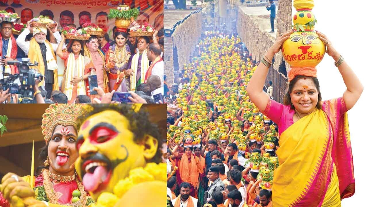 Bonalu begins on grand note at Golkonda Fort