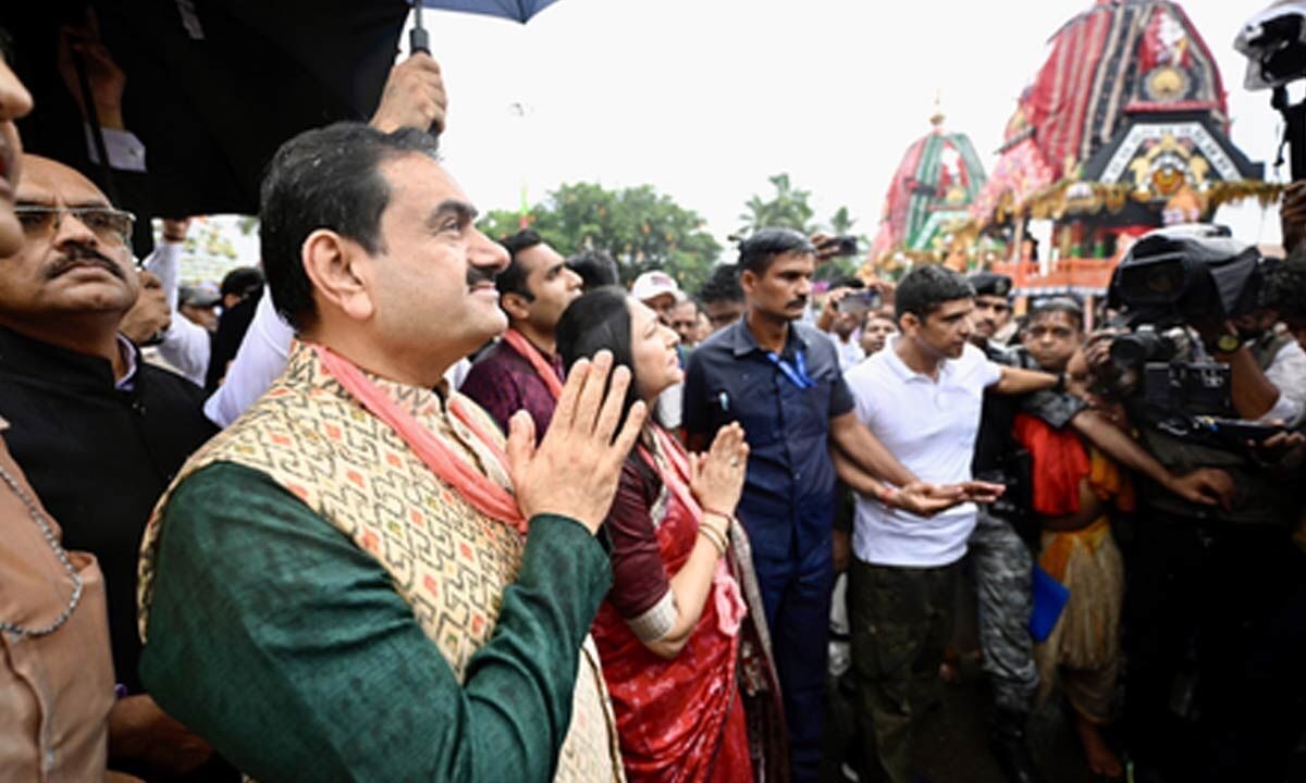 Priceless memories: Gautam Adani feels ‘blessed' to witness divine Puri Rath Yatra