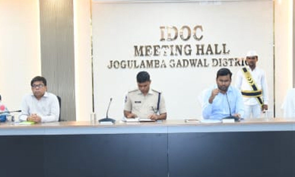 Jogulamba Gadwal District Gears Up for Monsoon Challenges with Proactive Disaster Management Plan
