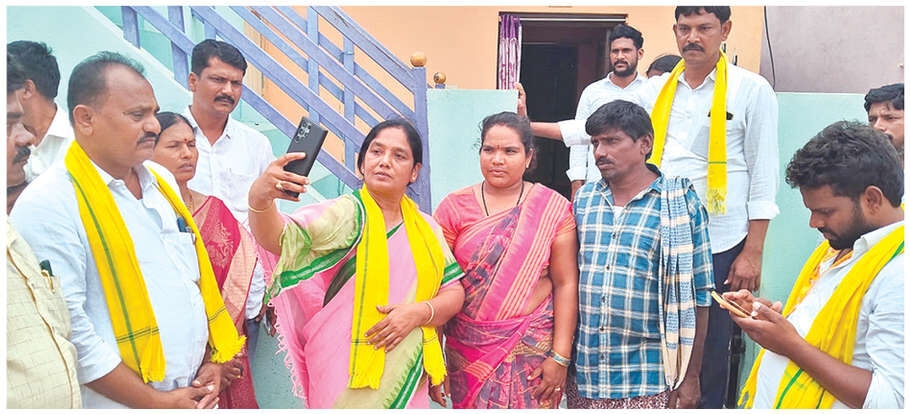 Public satisfaction visible in every household, claimes MLA Sunitha