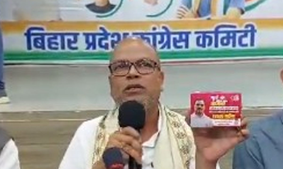 Rahul Gandhi's photo on sanitary pads in Bihar: JD-U slams Congress for 'ideological bankruptcy'