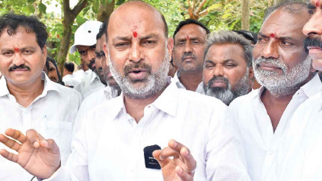 Cong must name its meeting ‘Samajika Anyaya Samara Bheri': Bandi Sanjay