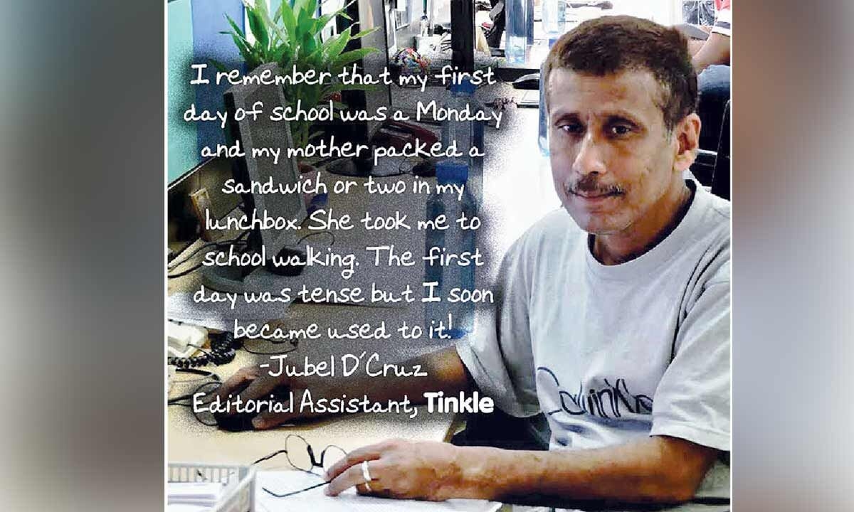 My first day at school