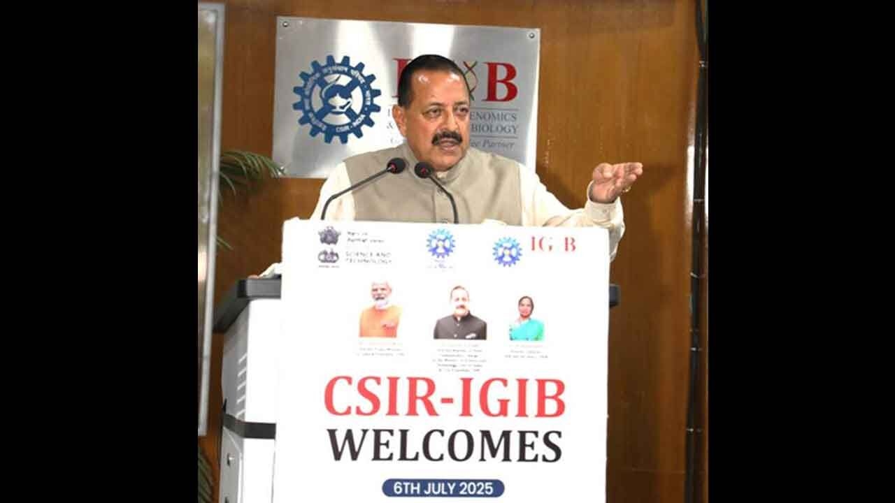 'National BioBank' holds promise for personalised healthcare for every Indian: Dr Jitendra Singh
