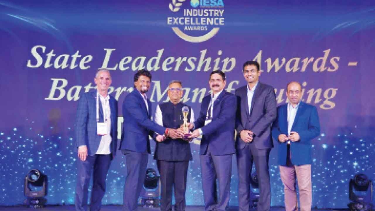 TG bags IESA Industry Excellence Award for leadership in battery mfg