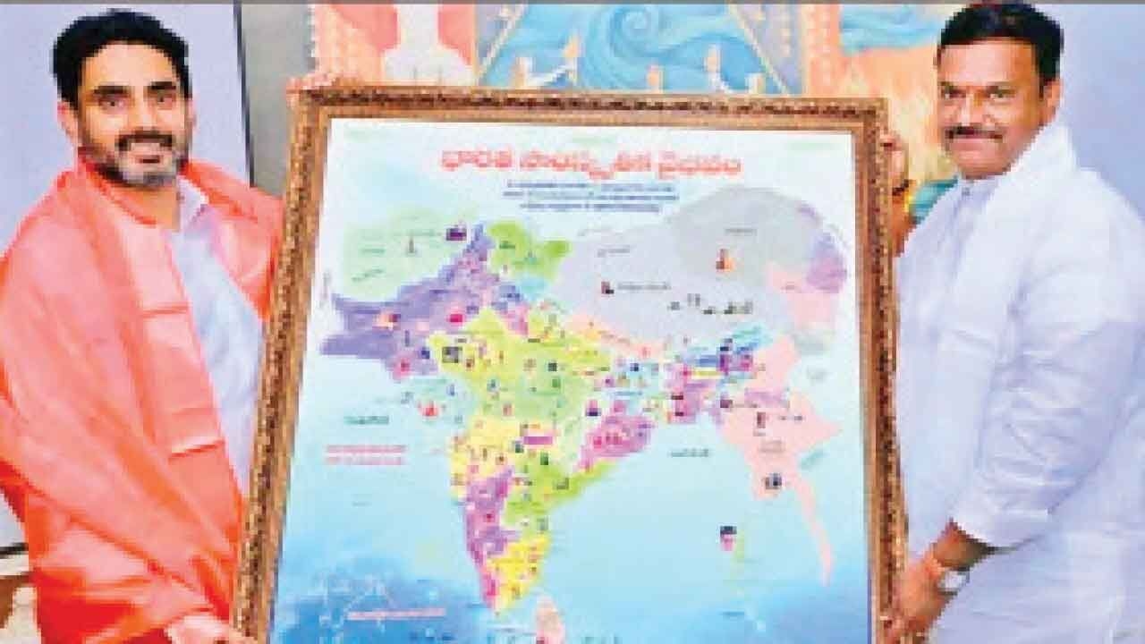BRS fumes over BJP's India map excluding Telangana, demands apology