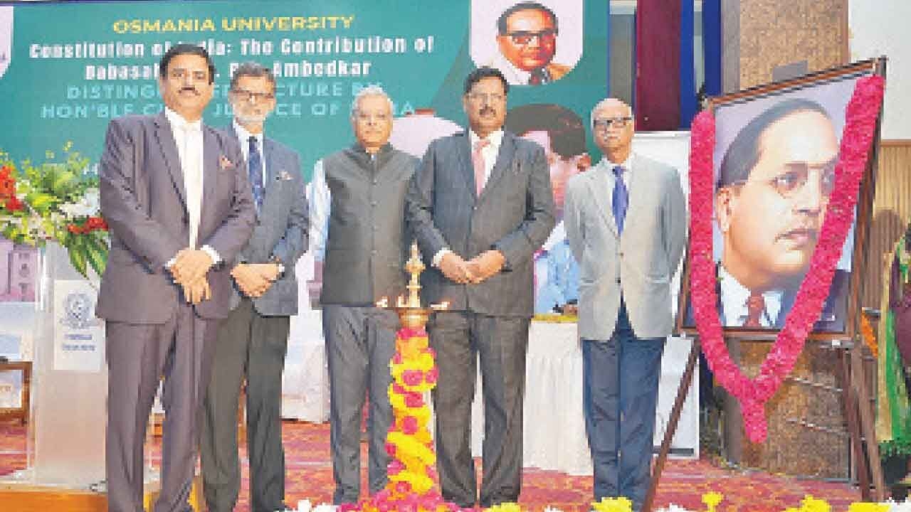 Constitution reflects vision of Ambedkar, says CJI Gavai