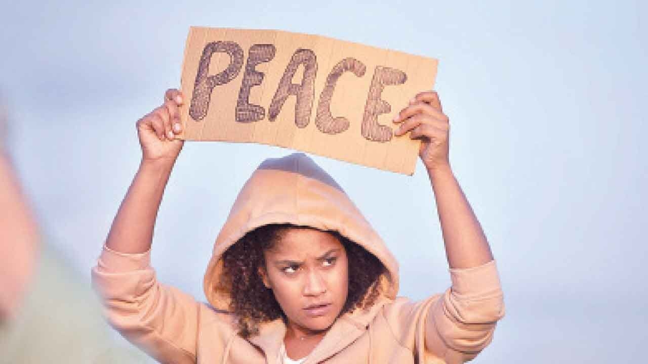 Peace is our nature, not violence