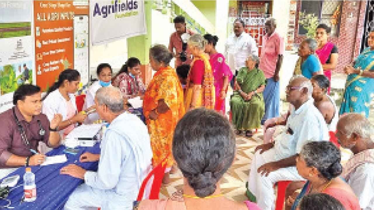 Agrifields hosts health camp