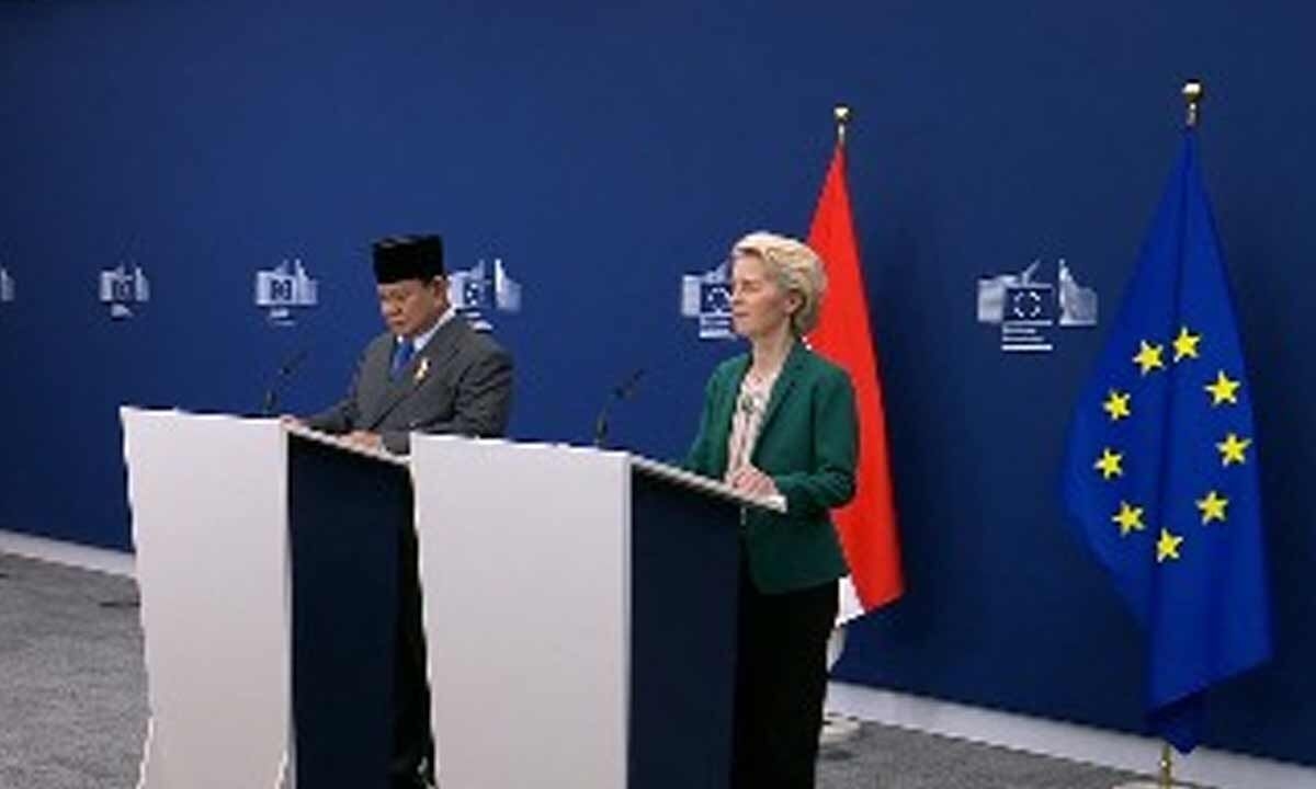 EU President meets Indonesian counterpart, discusses key areas to take partnership forward