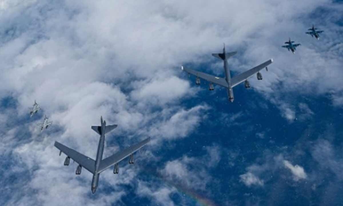 North Korea bristles at South Korea-US-Japan air drills