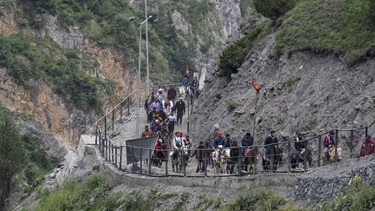 Amarnath Yatra: Over 2.20 lakh devotees have darshan in 12 days