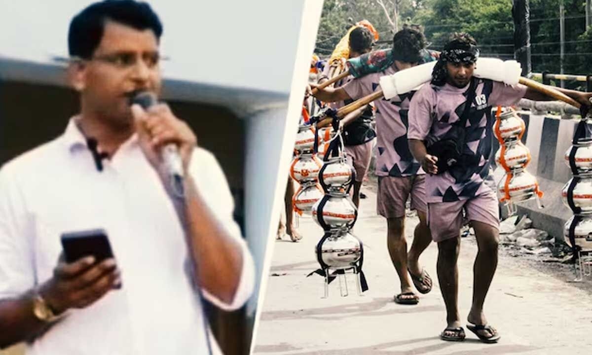 UP Teacher Faces Legal Action Over Poem Promoting Education During Kanwar Yatra