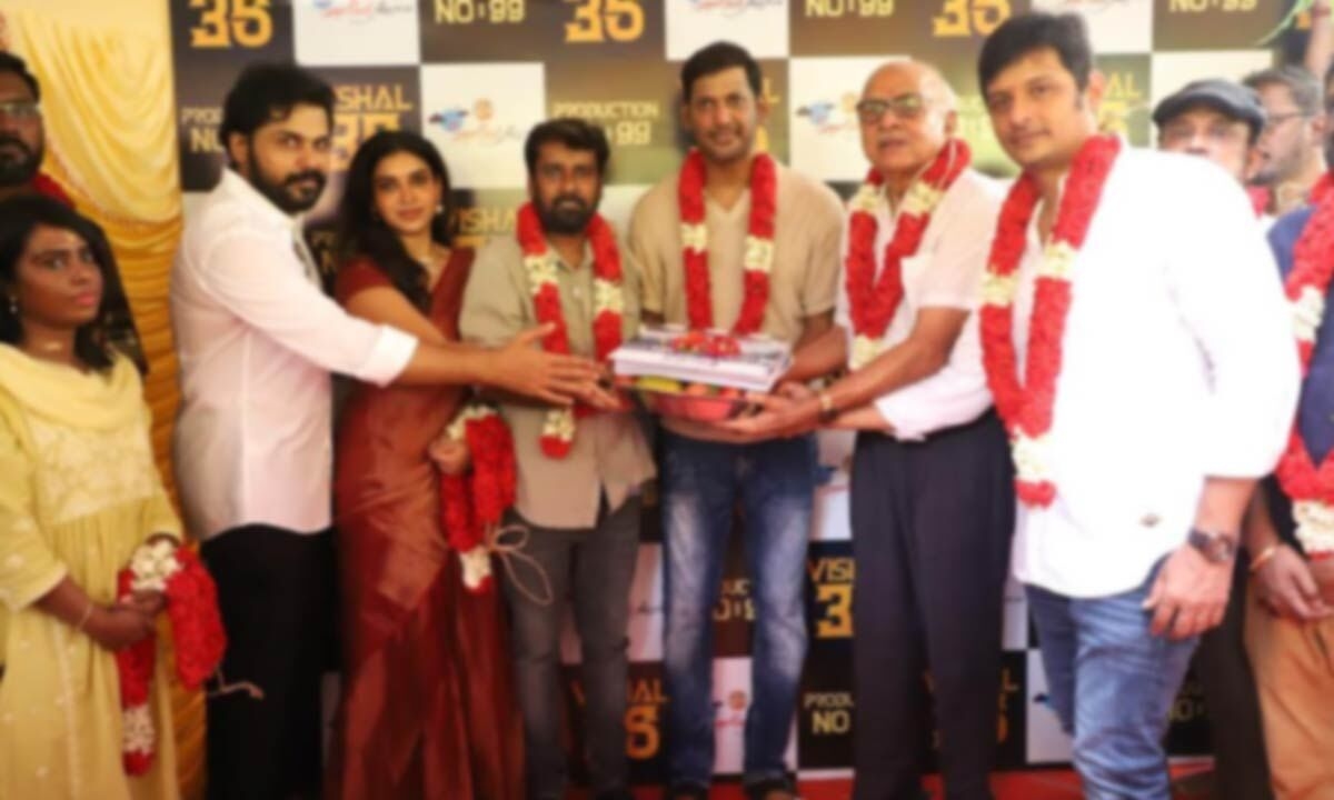 Vishal's ‘Vishal-35' pooja ceremony held