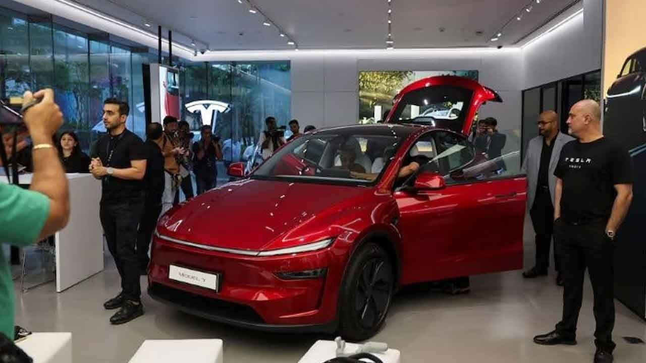 Tesla drives into India via import route with Model Y costing `60 lakh