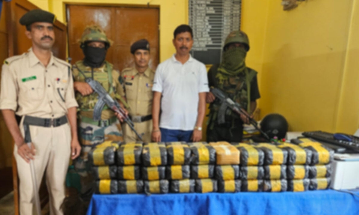 Tripura: Security forces seize drugs valued at Rs 30 crore