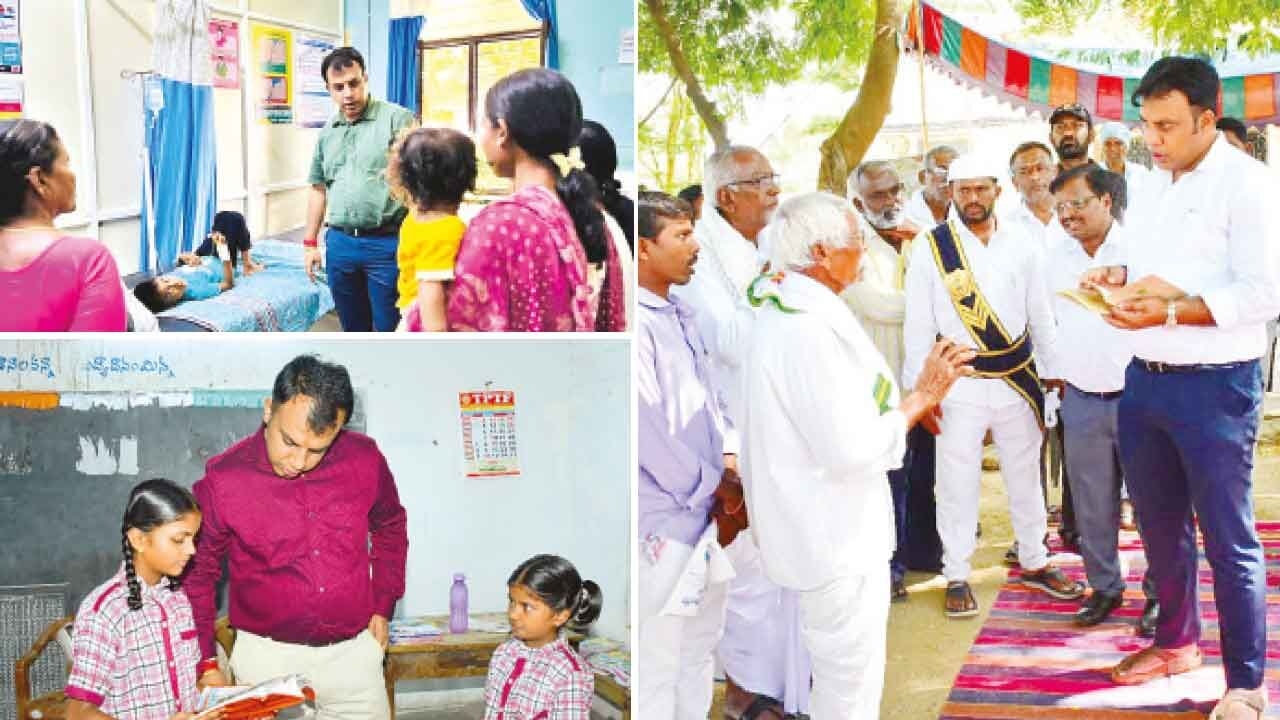 Sircilla Collector Sandeep earns public trust with good governance