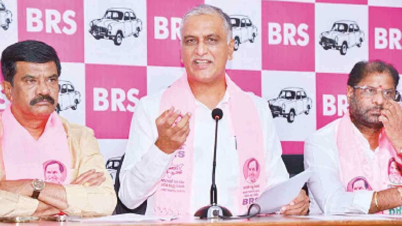 Harish slams Revanth over constant flip-flops