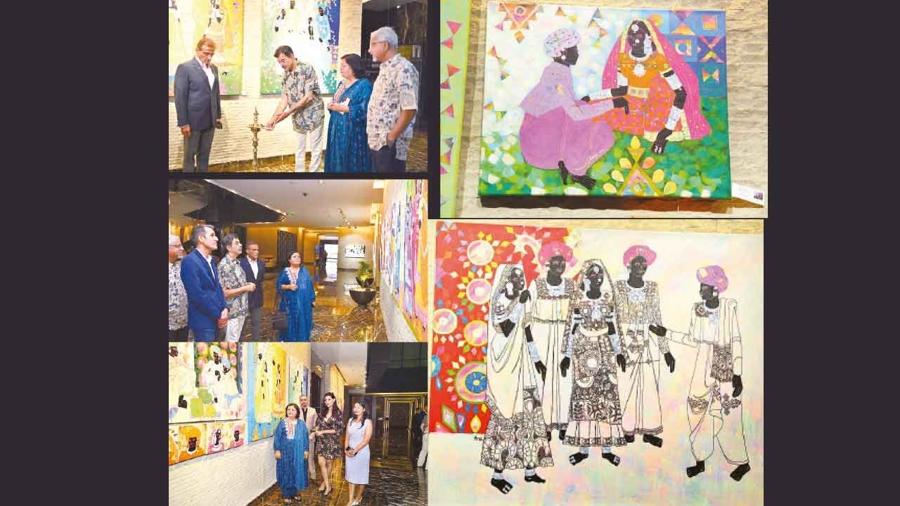 Anuradha Thakur Unveils ‘Unwritten Earthsongs' Solo Art Show
