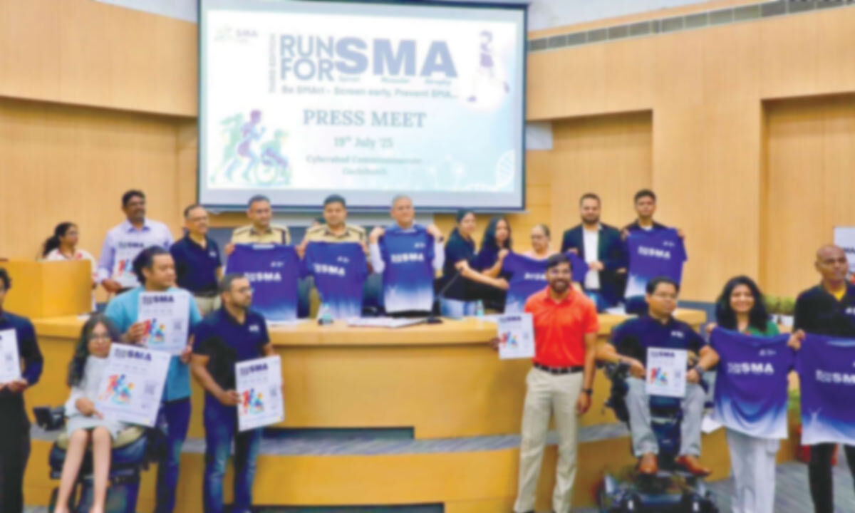 Cyberabad Commissioner backs ‘Run for SMA 2025' drive