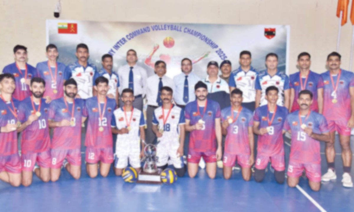 Southern Command team wins army volleyball championship