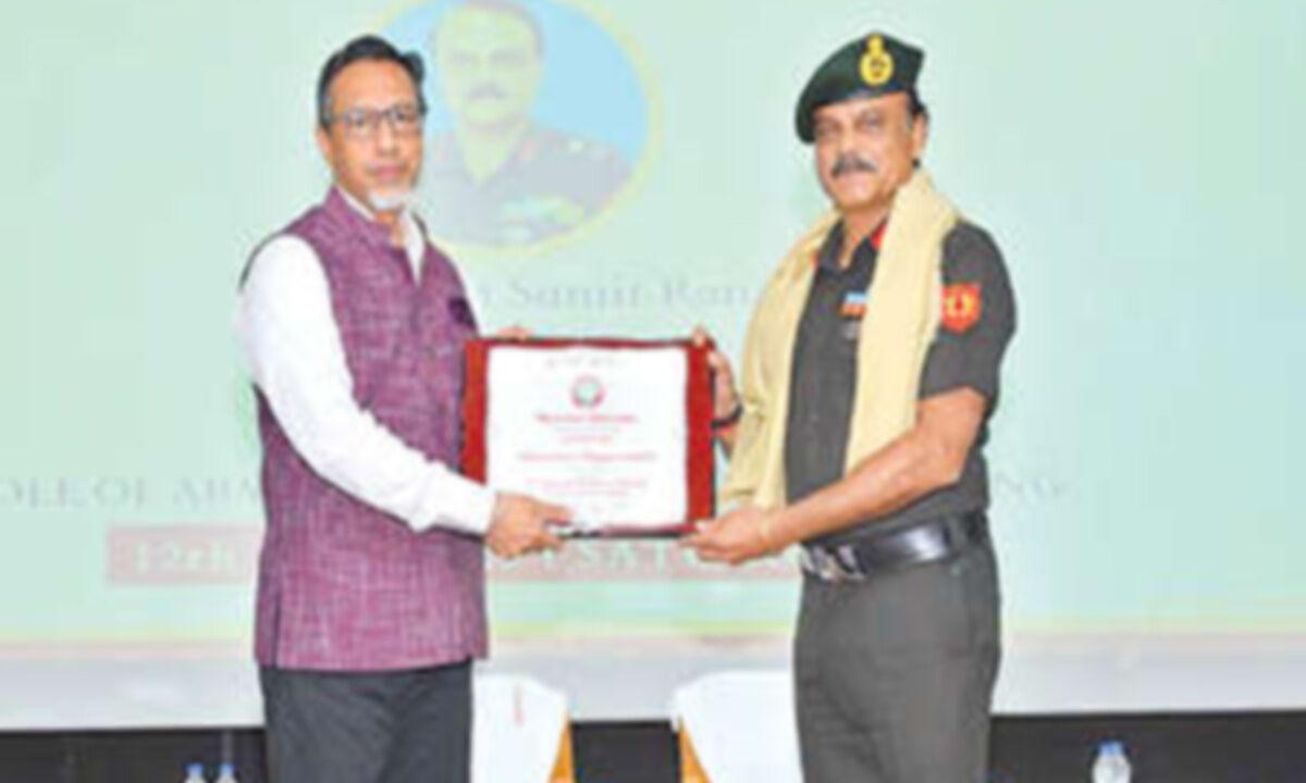 IIM hosts session on armed forces' role in nation-building