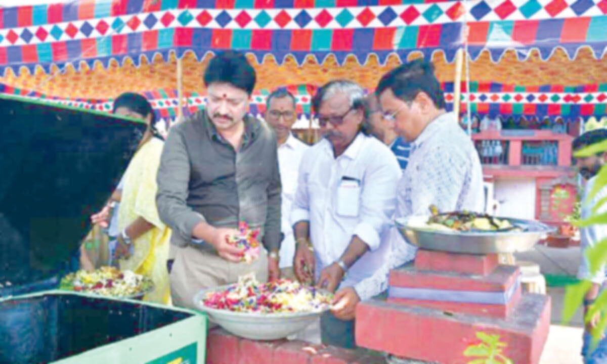 Temple waste turns into organic fertiliser through ‘Swachh Devalayam'!