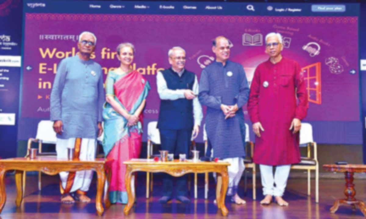 Sanskrit OTT e-Learning platform launched