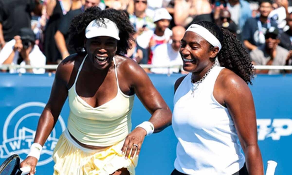Venus Williams wins in Washington doubles opener after 16-month layoff