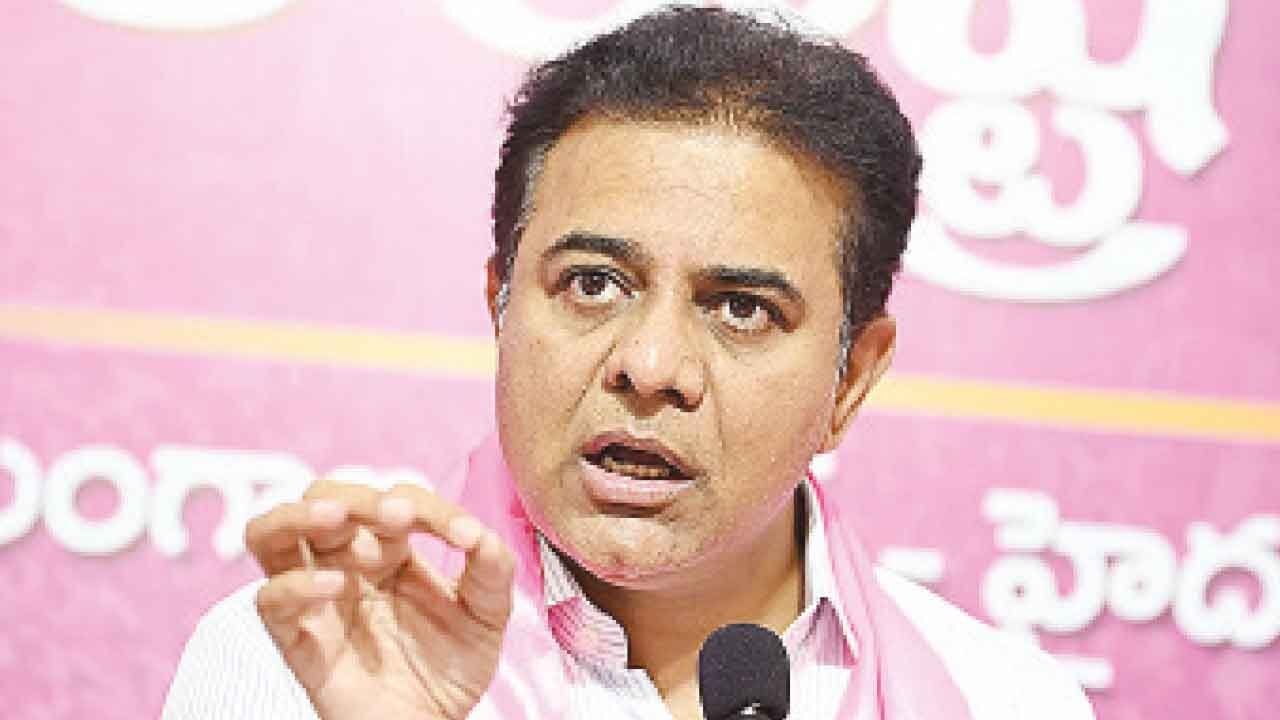 KTR pins hooliganism tag on Cong; says industries fleeing