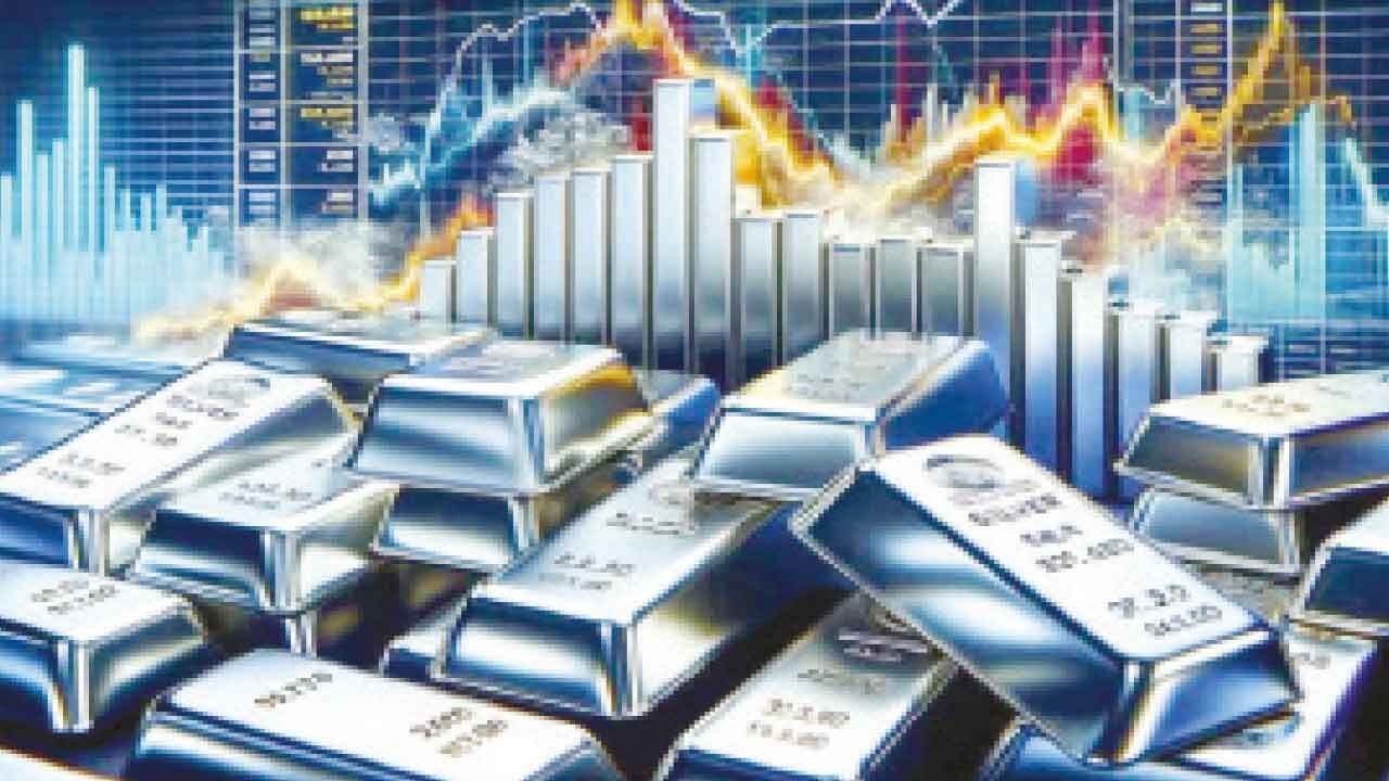 Silver soars to record high, crosses Rs 1.14 lakh per kg mark