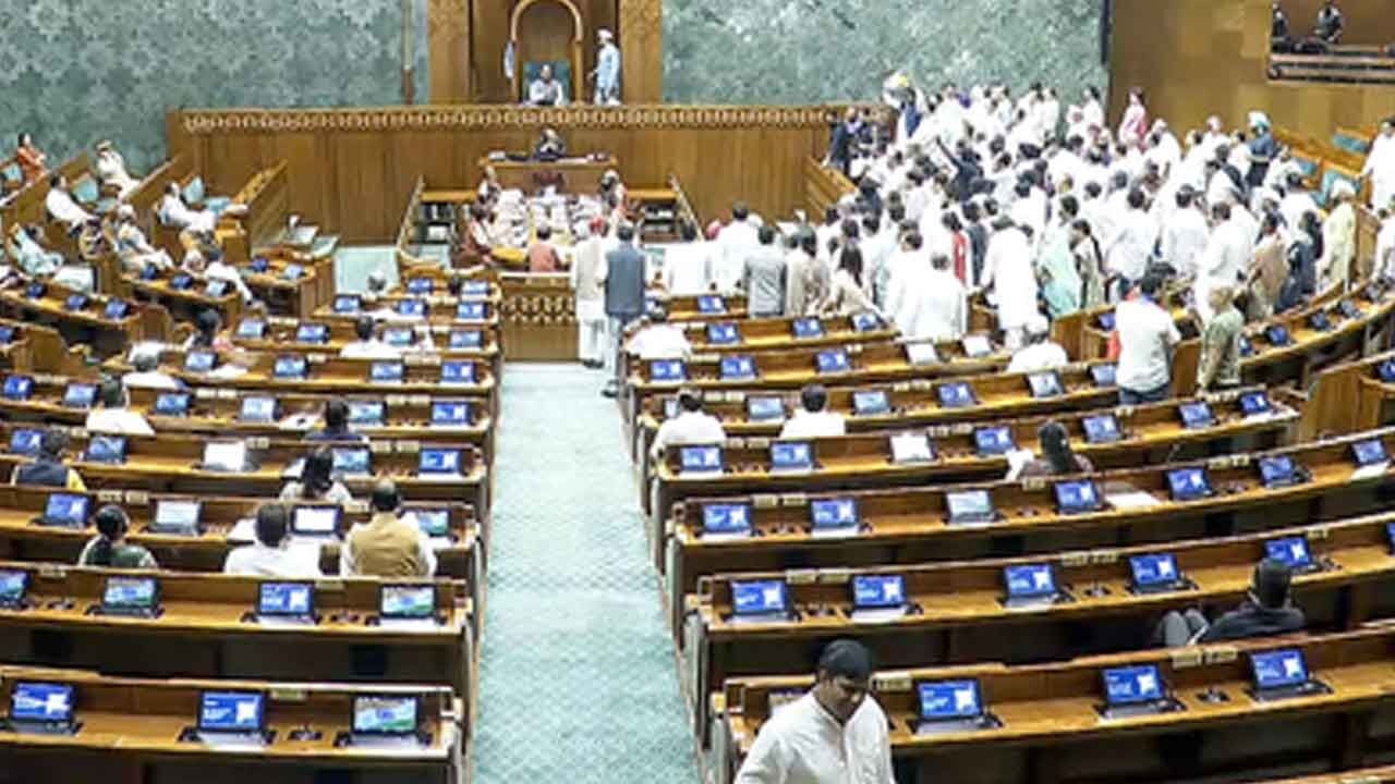 No end to Lok Sabha deadlock, House adjourned till 2 pm after Oppn uproar