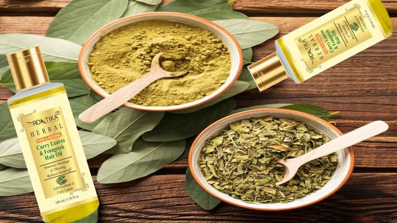 Prevent Early Greys Naturally With This DIY Curry Leaves & Coconut Oil Hair Elixir