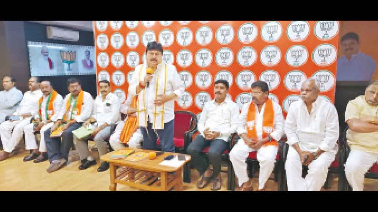 BJP committed to BCs' welfare, says NR Rao; flays Cong policies