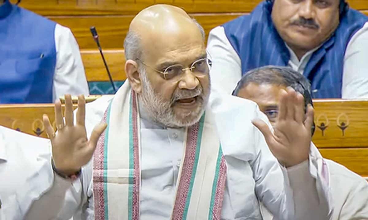 Whom do you want to save?, HM Shah hits out at P Chidambaram's ‘homegrown terrorists' remark