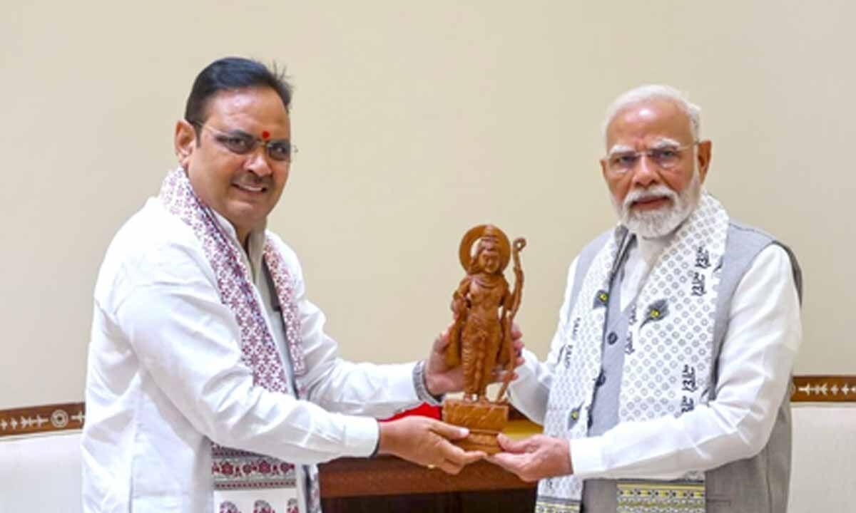 Rajasthan CM meets PM Modi, discusses state's development