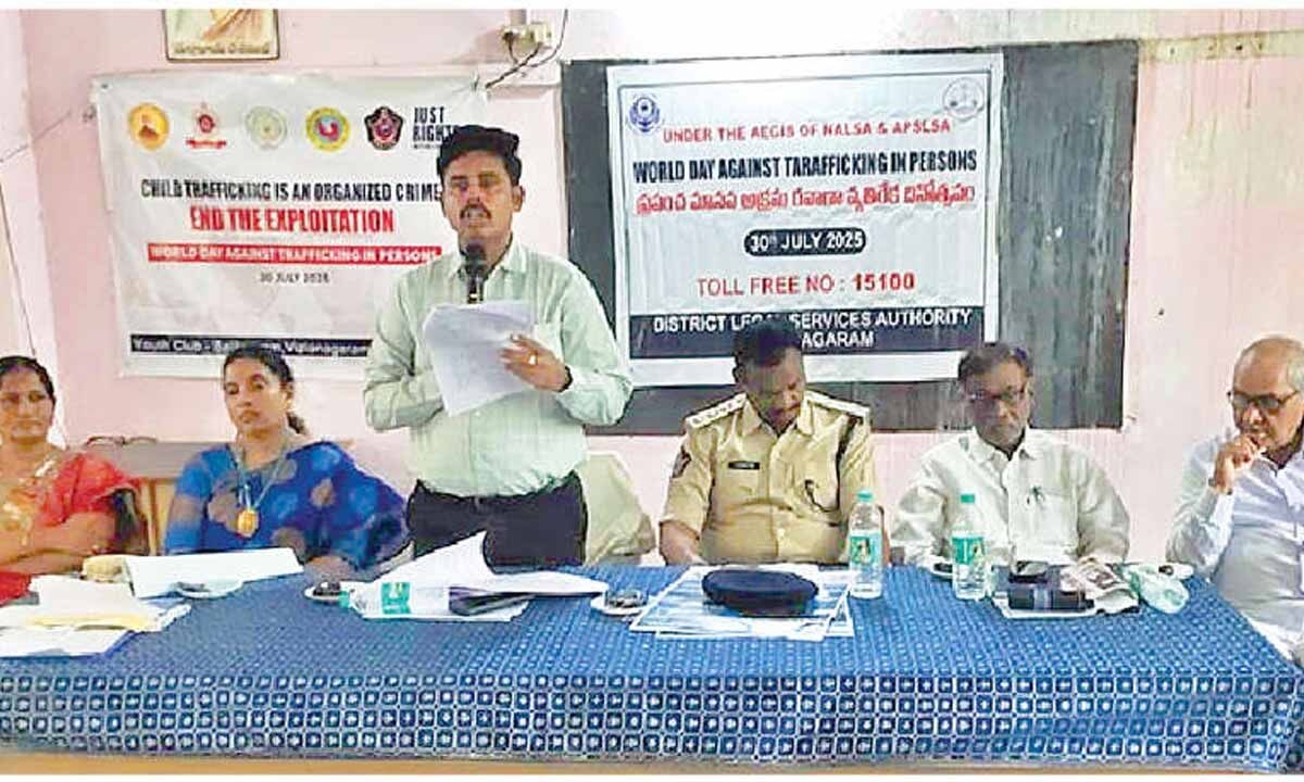 Awareness programme held on World Human Trafficking Day