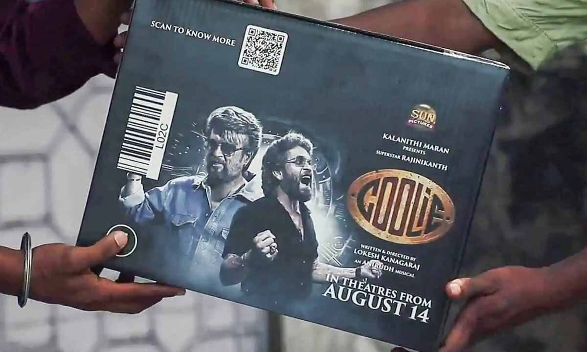 ‘Coolie' team comes with innovative promotional campaign