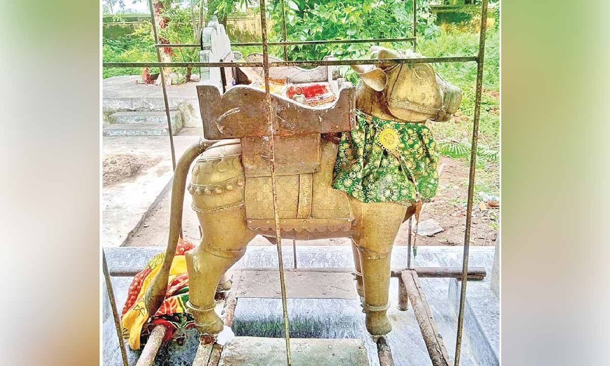 Odisha's 1st inscribed ‘Vrishabha Vahana' found at Paralakhemundi