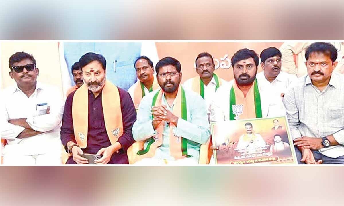 BJP State chief Madhav to visit Tirupati on Aug 12