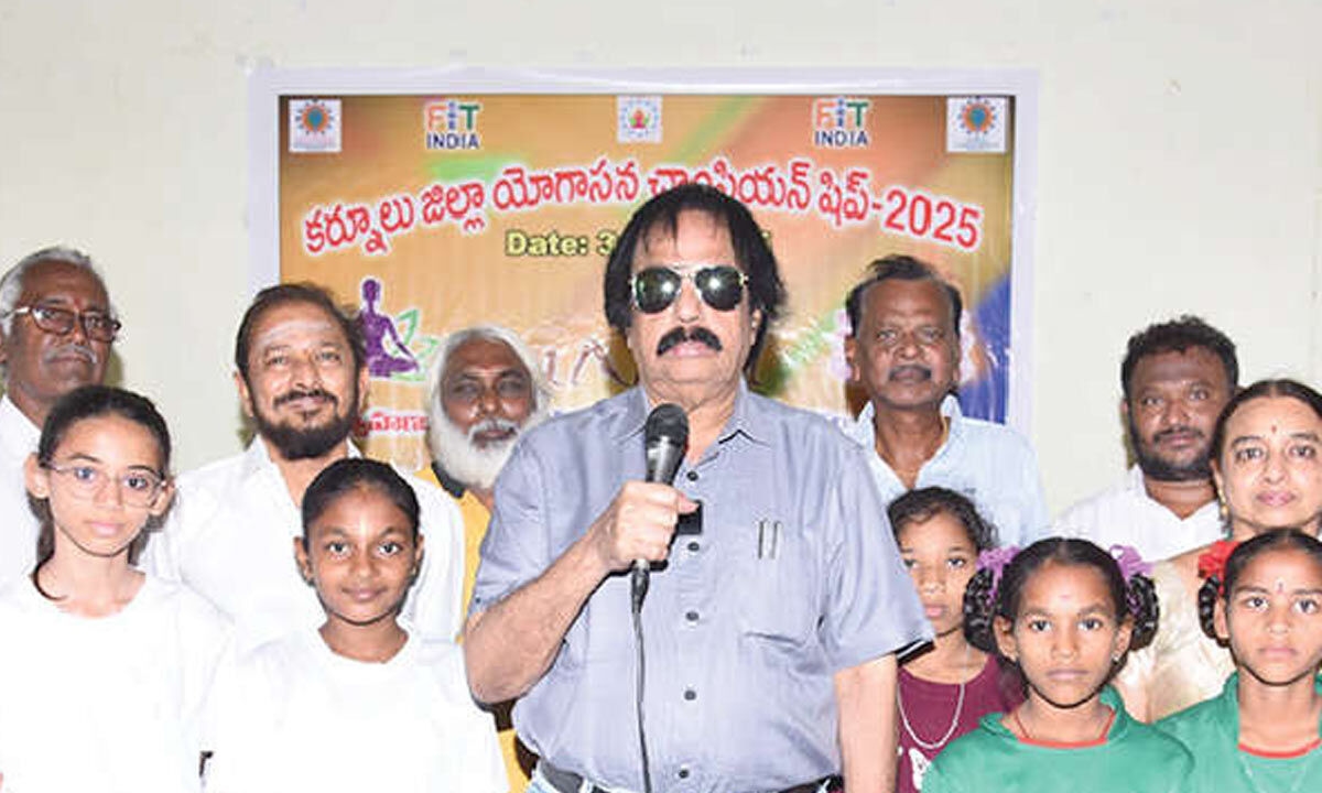 District level yoga competitions' kick off