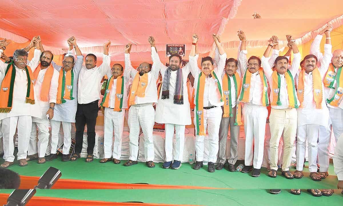 Kishan Reddy lashes out at Cong on BC reservations