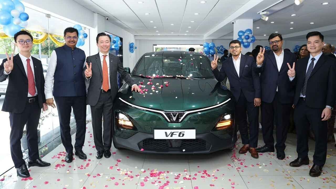 VinFast opens largest showroom in Chennai; plans 35 outlets across India by year-end