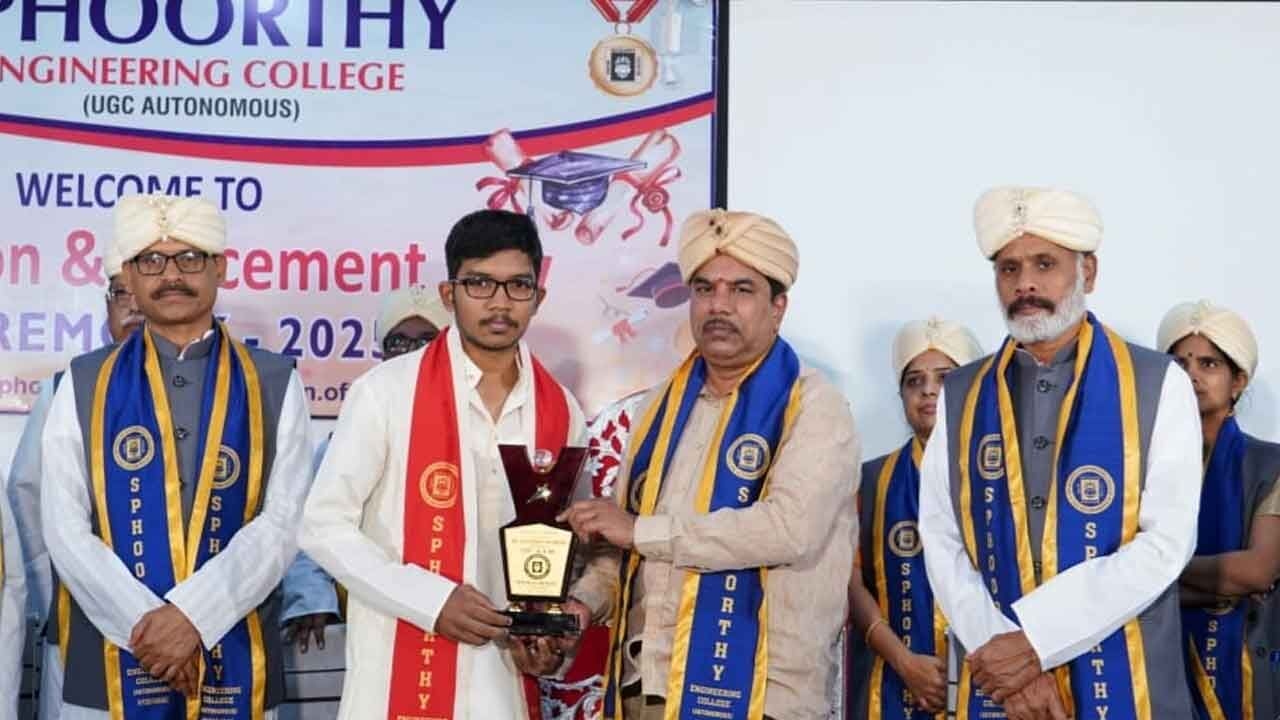 Sphoorthy Engineering College Graduation Day Ceremony
