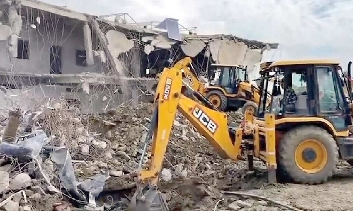 Massive anti-encroachment drive in historically important Taragarh Hill