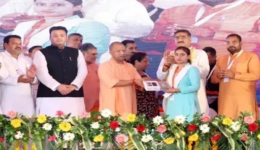 CM Yogi lays the foundation of 186 development projects worth ₹958 crore in Aligarh