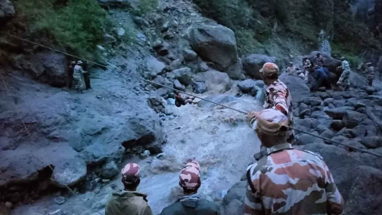 Cloudburst In Himachal's Kinnaur Leaves Hundreds Of Kailash Pilgrims Stranded; Rescue Ops Underway
