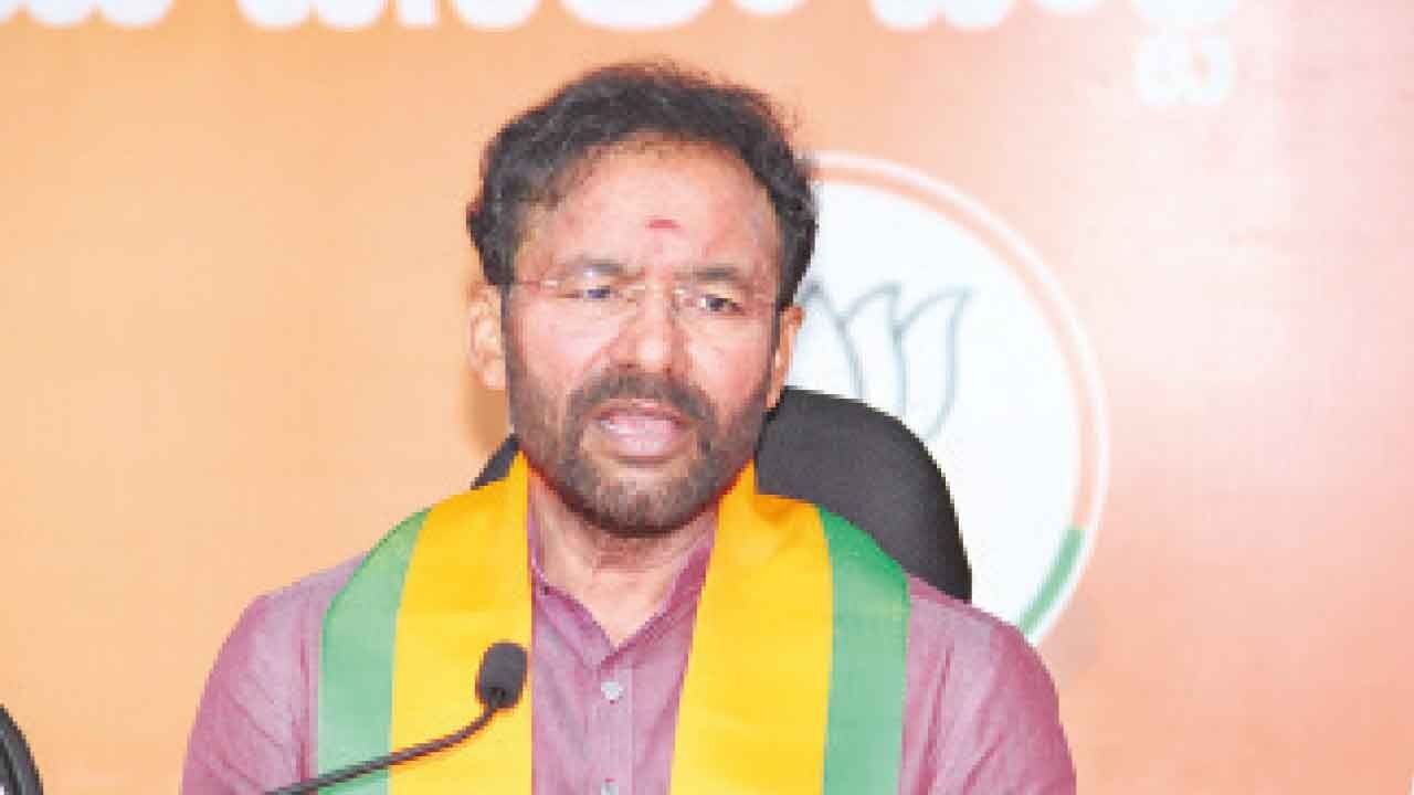 Congress protest a ‘praise parade' for mother-son duo, fumes Kishan