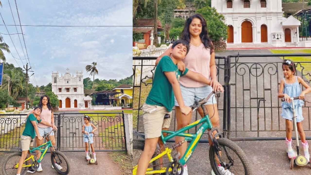 Sameera Reddy shares how shifting to Goa improved her mental health and made her a calmer mother