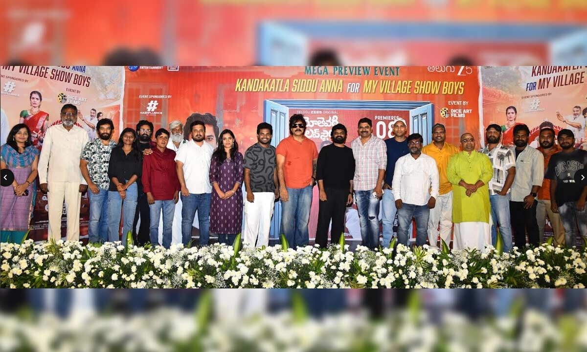 Massive response for ‘Mothevari Love Story' mega preview; set for Aug 8 premiere